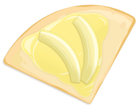 カスタードバナナのイメージ画像